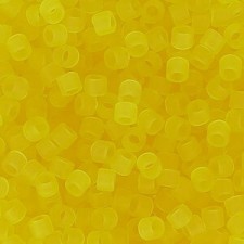 Miyuki delica Beads 11/0 - Transparent frosted yellow DB-743